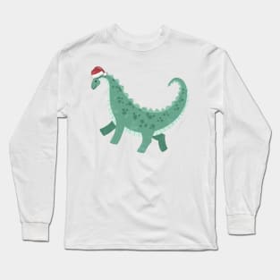 Dino Santa! Long Sleeve T-Shirt